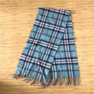 Tartan plaid scarf